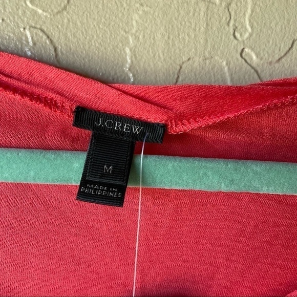 J CREW Dolman Sleeve Top In Coral - Picture 5 of 7
